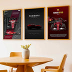 Big Ferrari Cars Wall Art Paintings for Living Room Bedroom
