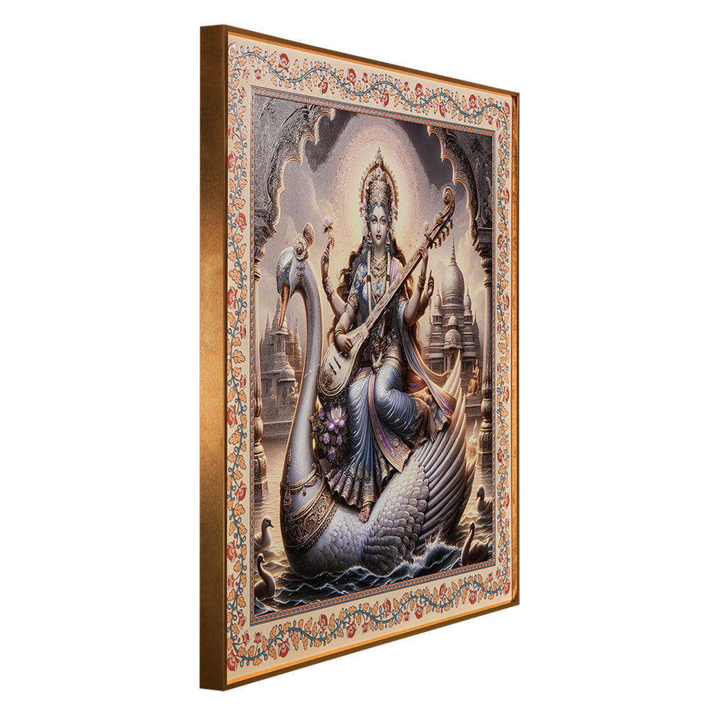 Sangeet Vandana – Maa Saraswati Painting for Home