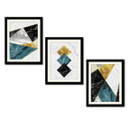 Shapes & Textures Decorative Wall Frames Set of Three