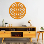 Beautiful Abstract Design Circle Wall Metal Art Decor