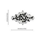 Polaris 3D Abstract Art Design Metal Artwork Wall Decor