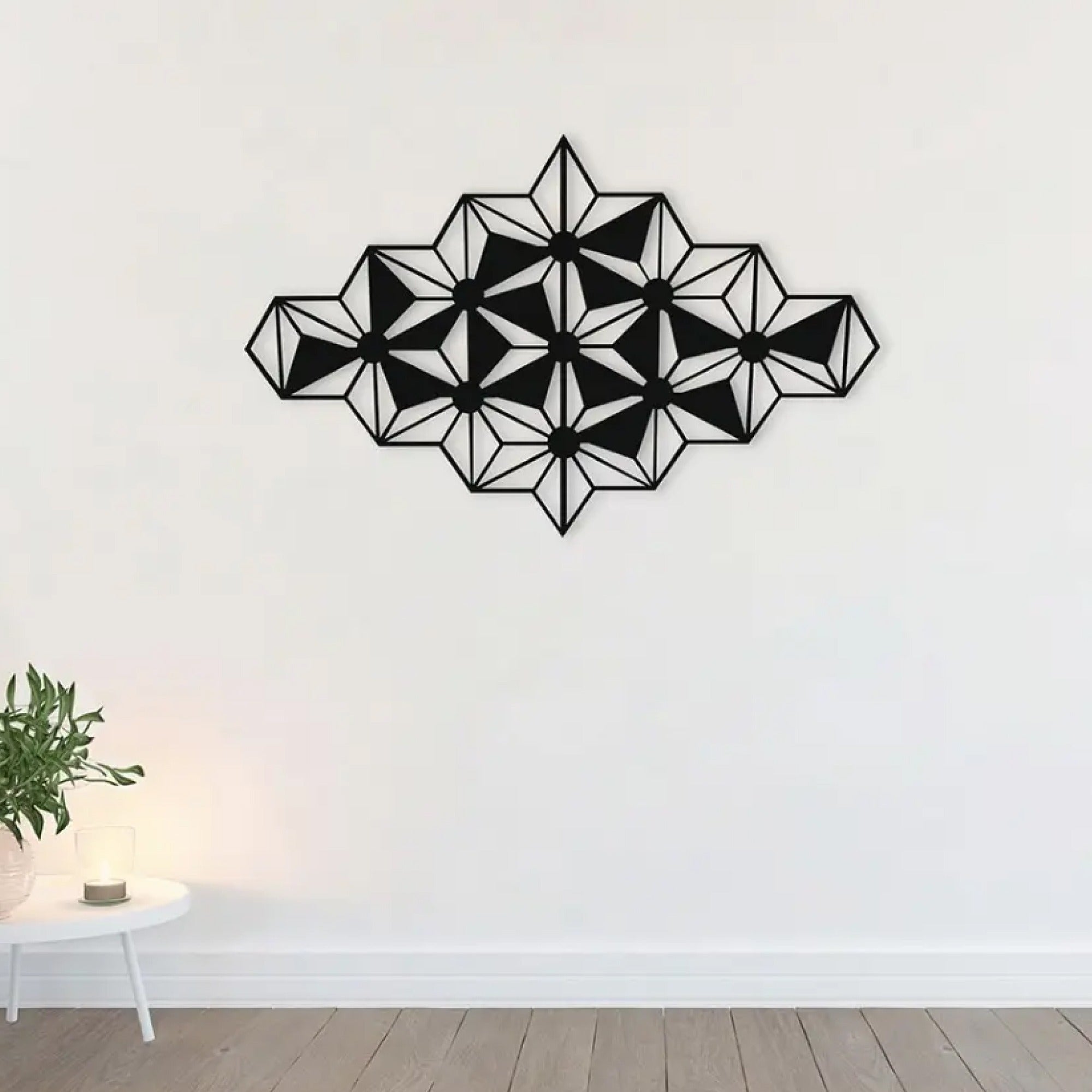 Polaris 3D Abstract Art Design Metal Artwork Wall Decor