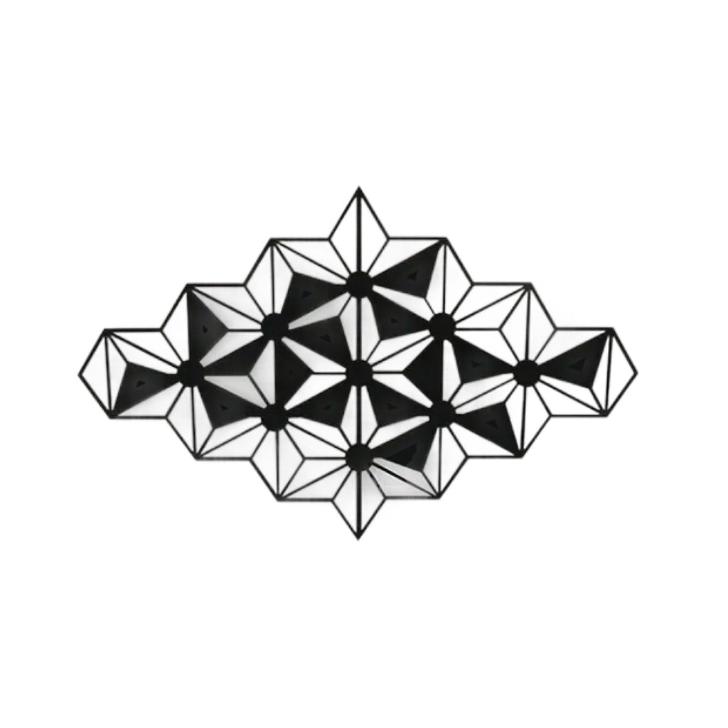 Polaris 3D Abstract Art Design Metal Artwork Wall Decor