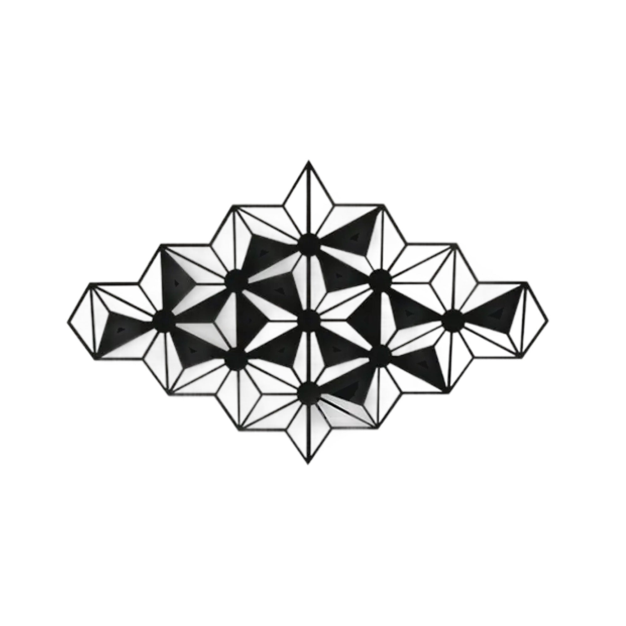Polaris 3D Abstract Art Design Metal Artwork Wall Decor
