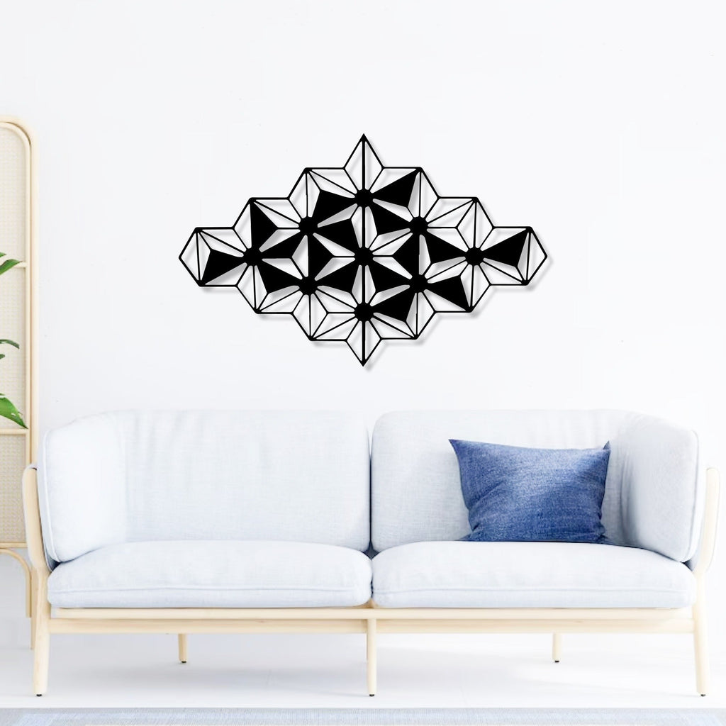 Polaris 3D Abstract Art Design Metal Artwork Wall Decor
