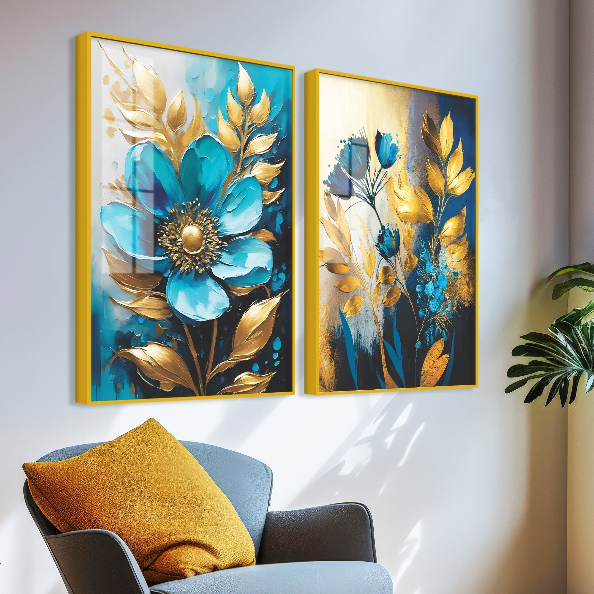 Acrylic wall painting