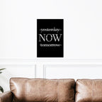 Yesterday Now Tomorrow Metal Art Wall Decor