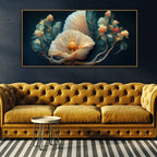 flower canvas painting