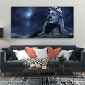 Shiva with Moon Art
