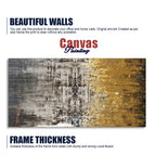 Abstract gold frame