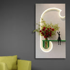 Modern LED Accent Wall Art Decor for Bedroom and Living Room