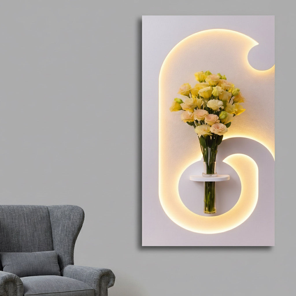 Modern LED Decorative Wall Panel for Living Room Décor