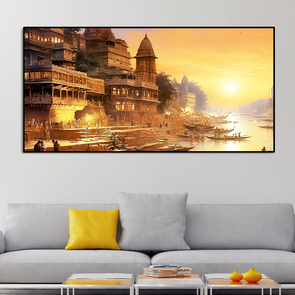 Spiritual city painting